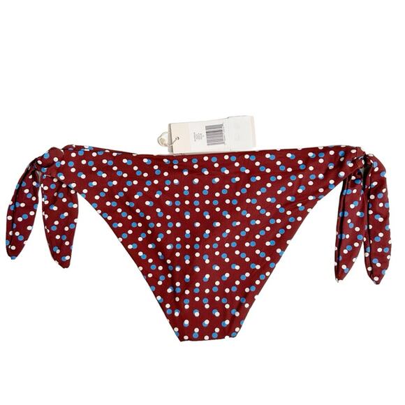 EBERJEY Mius Ursula Side Tie Polka Dot Bikini Bottom - Picture 3 of 5